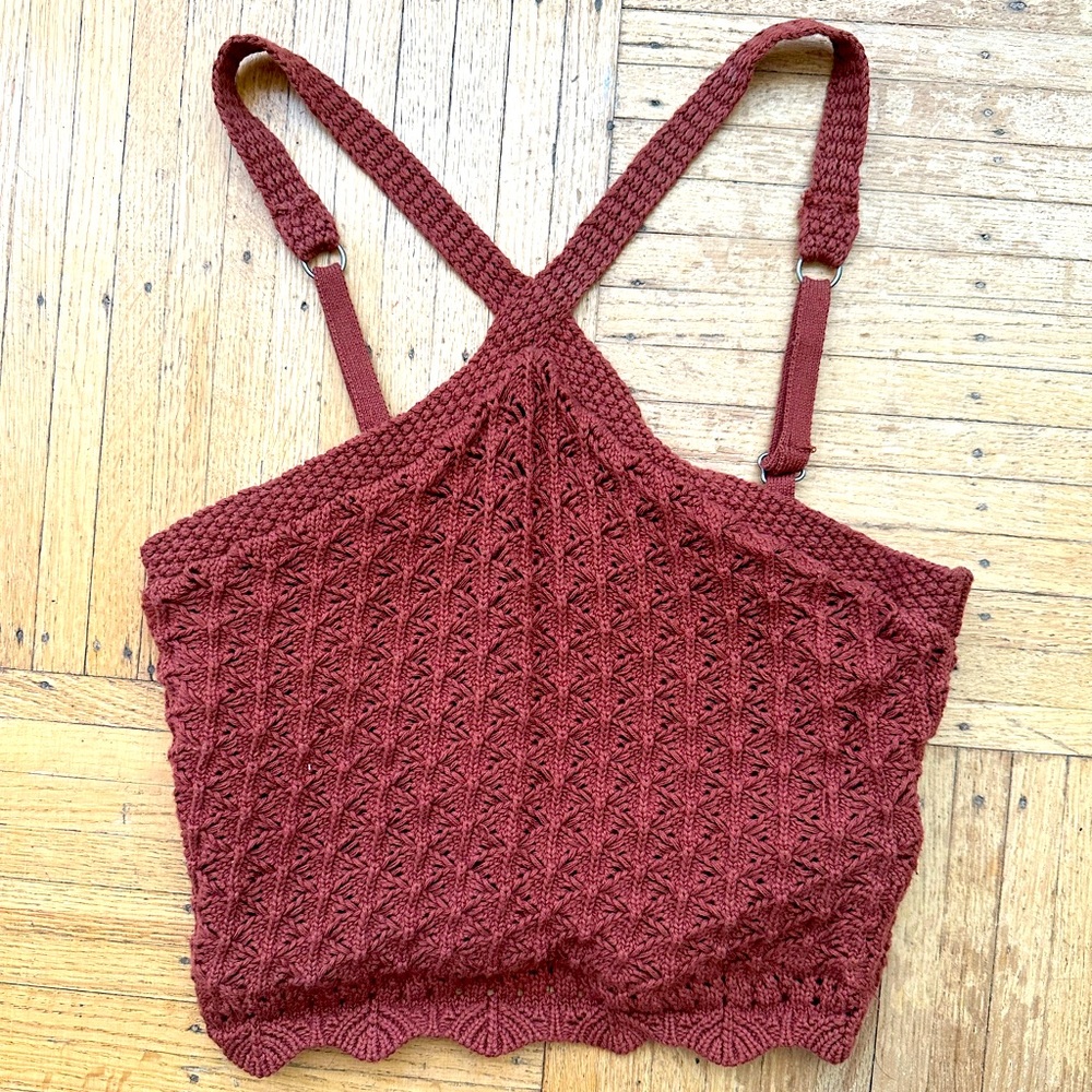(3 for 50!) Crocheted lined pretty summer top